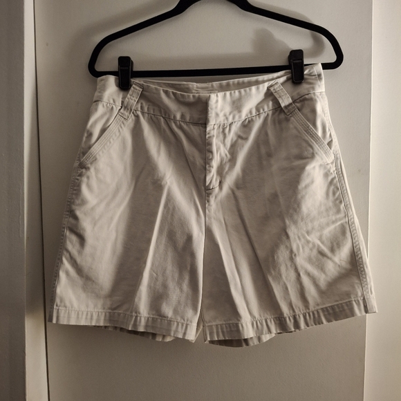 Christopher & Banks Pants - Christopher & Banks Women's Beige Casual Shorts